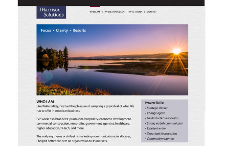 WordPress CMS Web Design Example