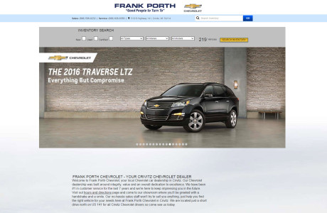 Website Redesign - Frank Porth